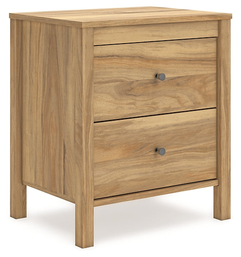 Bermacy Two Drawer Night Stand