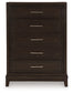 Neymorton Five Drawer Chest