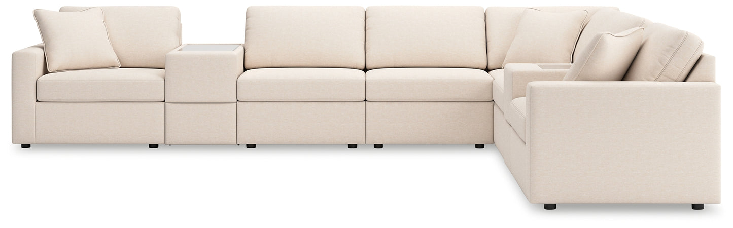 Modmax 8-Piece Sectional with Storage Consoles