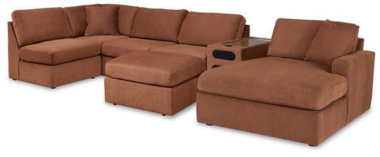 Modmax 6-Piece Sectional with Ottoman