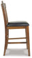 Ralene Upholstered Barstool (2/CN)