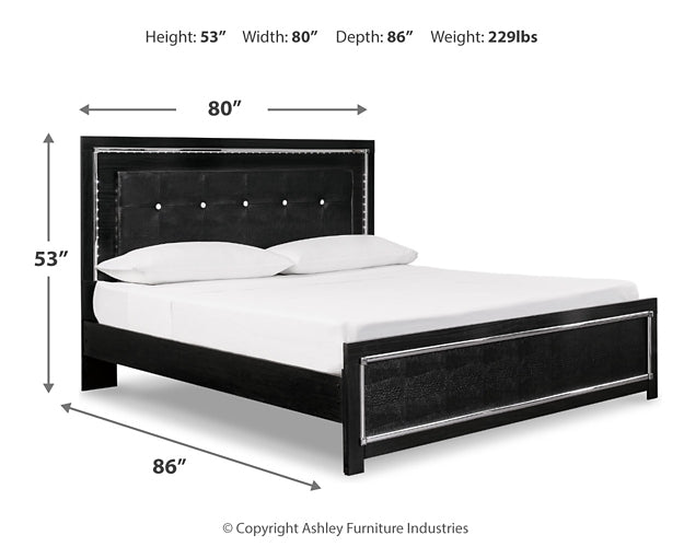 Kaydell  Upholstered Panel Bed