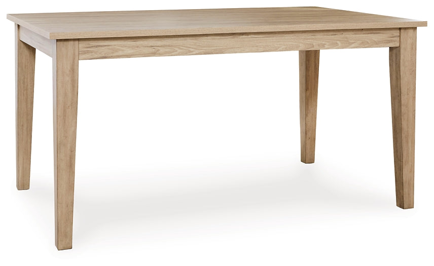 Gleanville Rectangular Dining Room Table